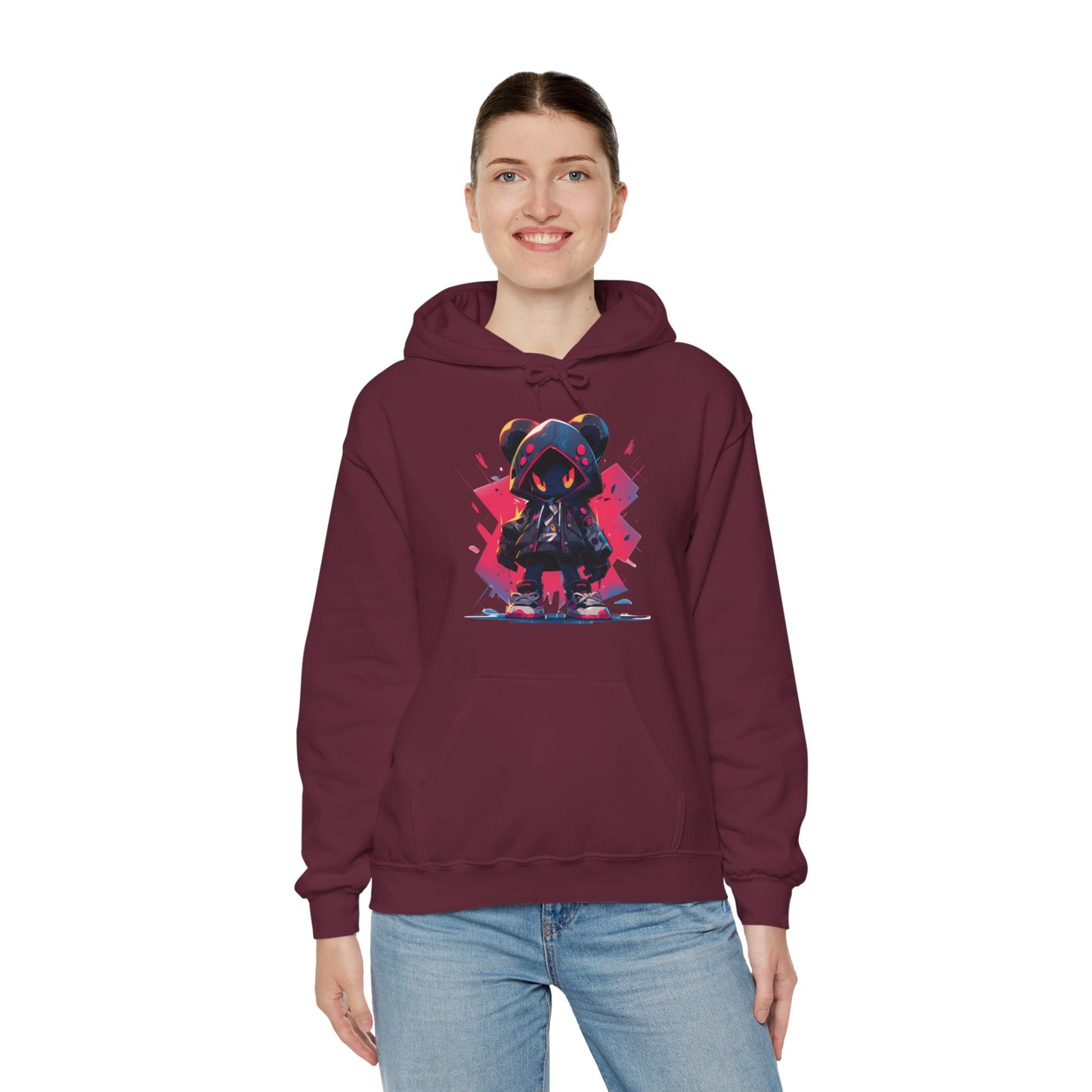 Hooded Mouse for Adults Unisex Heavy Blend™ Hooded Sweatshirt