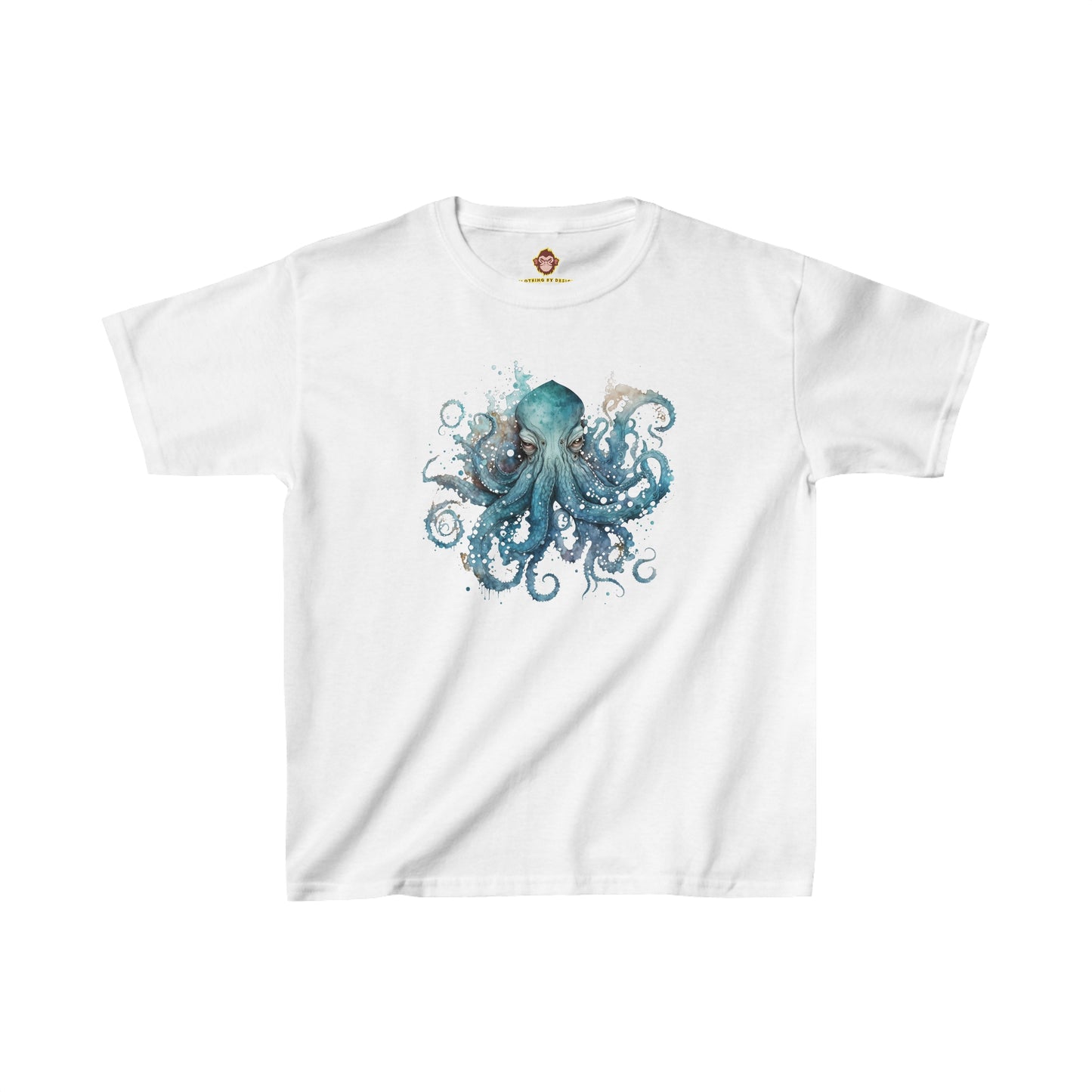 Octopus 1 for kids (Gildan · 5000B) Heavy Cotton™ Tee