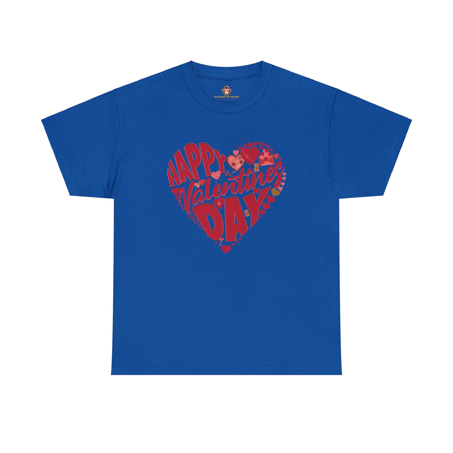 Happy Valentin's Day (Gildan · 5000) Unisex Heavy Cotton Tee