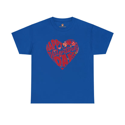 Happy Valentin's Day (Gildan · 5000) Unisex Heavy Cotton Tee