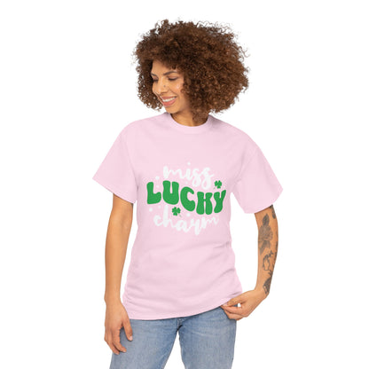 Miss Lucky Charm (Gildan · 5000) Unisex Heavy Cotton Tee