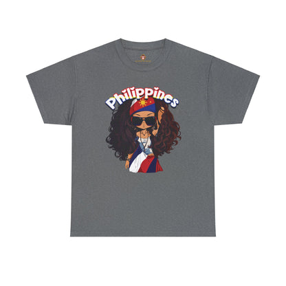 Philippines Baddie (Gildan · 5000) Unisex Heavy Cotton Tee