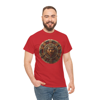 Mayan Calendar 1 (Gildan · 5000) Unisex Heavy Cotton Tee