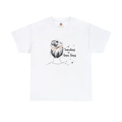 Sunday = Bun Day (Gildan · 5000) Unisex Heavy Cotton Tee