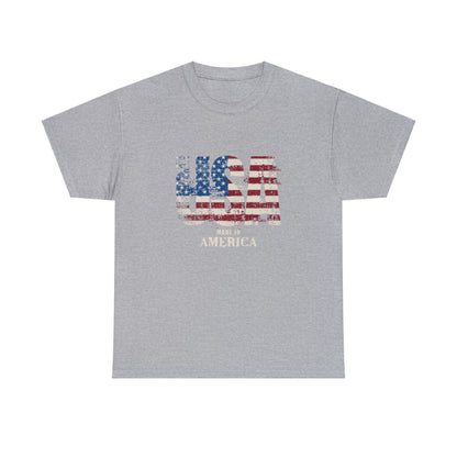 Made in the USA for Adults (Gildan · 5000) Unisex Heavy Cotton Tee