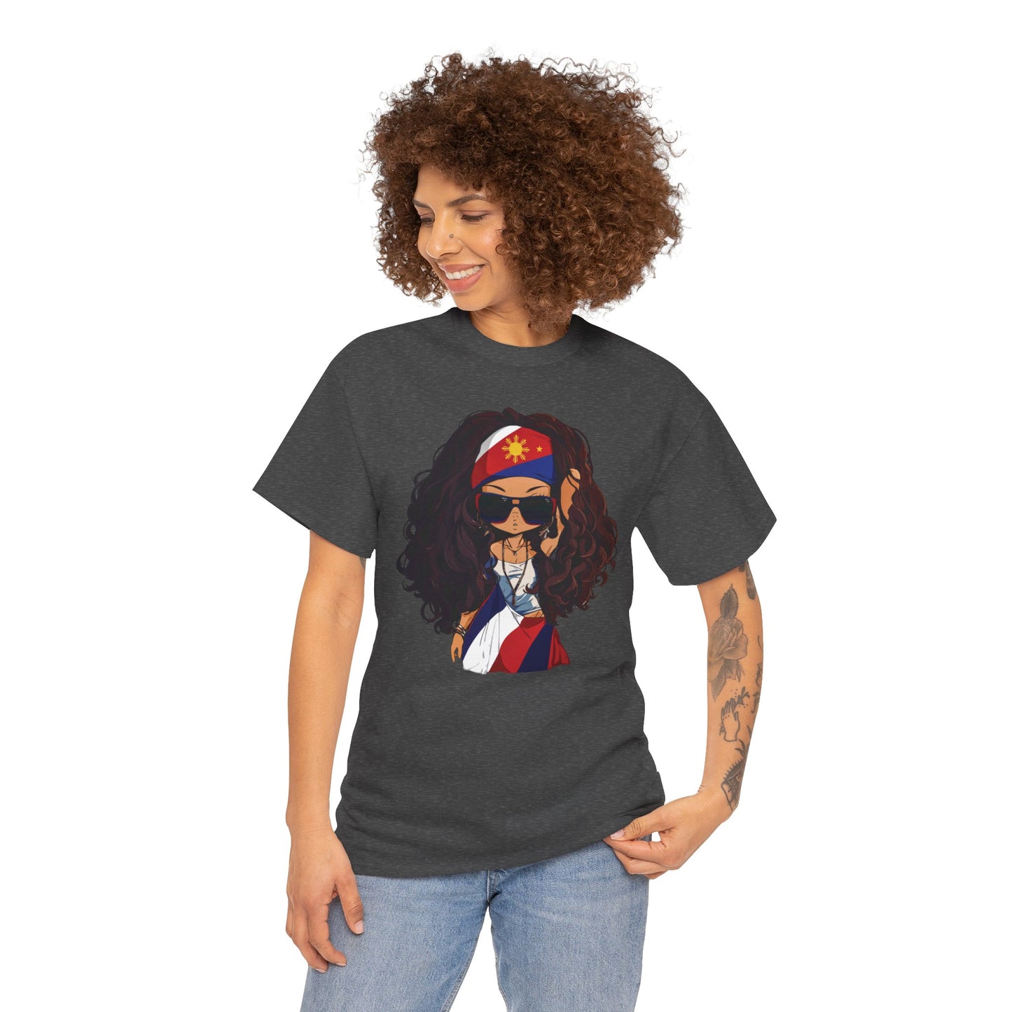 Filipina Baddie (Gildan · 5000) Unisex Heavy Cotton Tee