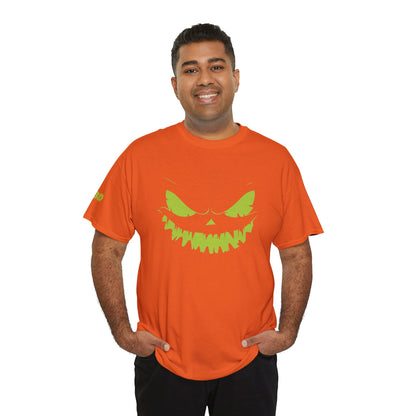 Halloween T-Shirt with Spooky Jack O' Lantern Face