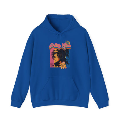 Colorful Floral Pretty Girls for Adults Unisex Heavy Blend™ Hooded Sweatshirt